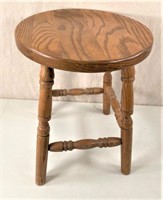 18 inch oak stool