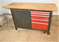 Craftsman tool bench- poor  condition
