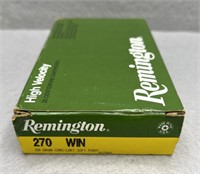 (20) Rnds.270 Win., Remington 150 Gr. SP
