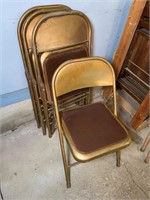 4 pcs- folding chairs