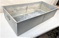 40 inch steel mortar pan