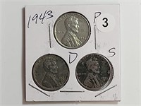 Group Lincoln wheat cent rtor1003