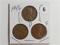 Group Lincoln wheat cent rtor1006