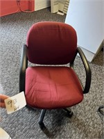 Red Swivel Chair