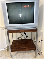 Working 27" TV with TV Stand