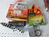 Lot of camping/survival items