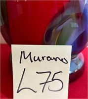 M - VIBRANT MURANO VASE 17.5" (L75)