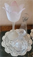 M - DECANTERS & CANDLE HOLDER (D16)