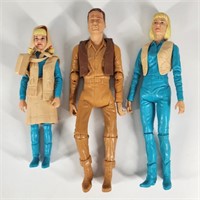 3) MARX JOHNNY WEST ACTION FIGURES