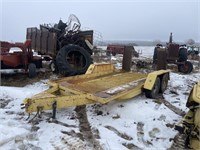 14x7 Skidsteer Trailer with Ramps