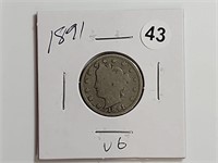 1891 V Nickel   rtor1043