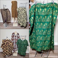 7 Pc The African Village Ethnic Design Clothing