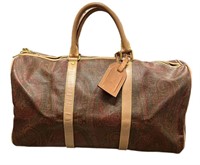 Etro Paisley Travel Duffle Bag