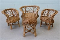 Doll House Wicker Furniture
