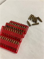 22-250 Calibre brass casings. 48 empty