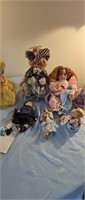 Vintage Porcelain Dolls- Figurines