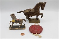Medieval Horse Statues & Replica St. George Seal