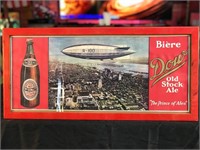 24 x 14” Framed Dow Beer Advertisement