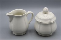 Villeroy & Boch "Manoir" Cream & Sugar Set