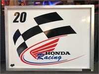 49 x 37” Honda Racing Commercial Sign