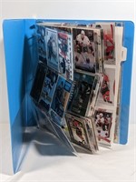 Heatley/Fleury Hockey Card Binder