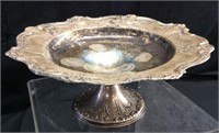 GORHAM STERLING SILVER LARGE COMPOTE
