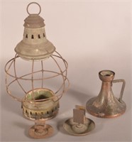 Antique Lighting and Related Items.
