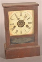 Ansonia Mahogany Case Shelf Clock.