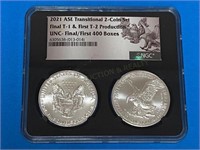 2021 ASE Transitional 2-Coin Set