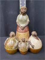 Vintage Chulucanas Peru Art Pottery by Flavio