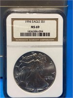 1994 Eagle Dollar Coin