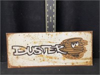 Duster Tin Advertising Sign