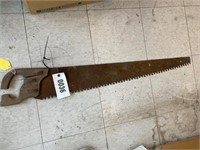 VINTAGE ONE MAN CROSS CUT SAW APPROX 41 INCHES INC