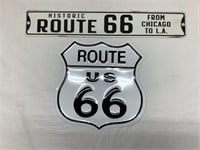 Route 66 Tin Signs