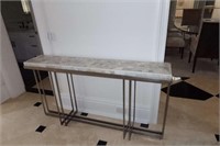 Hooker Marble Onyx Console Table