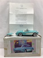 Franklin Mint '56 Corvette Convertible w/Hard Top,