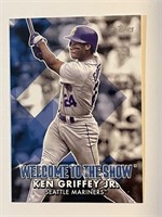 KEN GRIFFEY JR  2022 TOPPS WELCOME TO THE SHOW