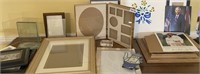 Picture Frames and Pictures assorted lot