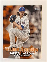 JACOB DEGROM  2022 TOPPS WELCOME TO THE SHOW