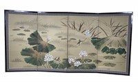CHINESE TWO PANEL FOLDING SCREEN