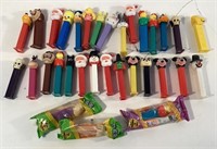 32 Pez Collectible Dispensers