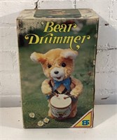 Battery operated bear drummer in box