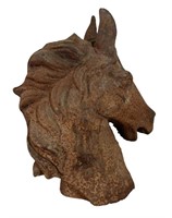IRON PATINA HORSE HEAD (MEDIUM)