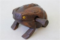 Wooden Ribbit Frog, Percussion Effect