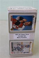 1991-92 Upper Deck Hockey Set, Many Rookies
