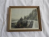 1920's Shepperd's Dell Bridge Photo Oregon Weister