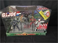 GI Joe Ninja Figures, DVD and Comic
