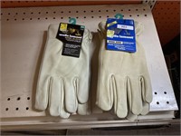 New (2) XL Wells Lamont leather gloves