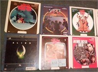 K - LOT OF 8 LASER DISC'S MOVIES (A10)