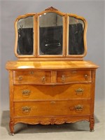 Victorian Dresser with Mirror